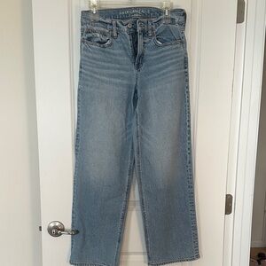 American Eagle Outfitters Light Blue Stovepipe Jeans
